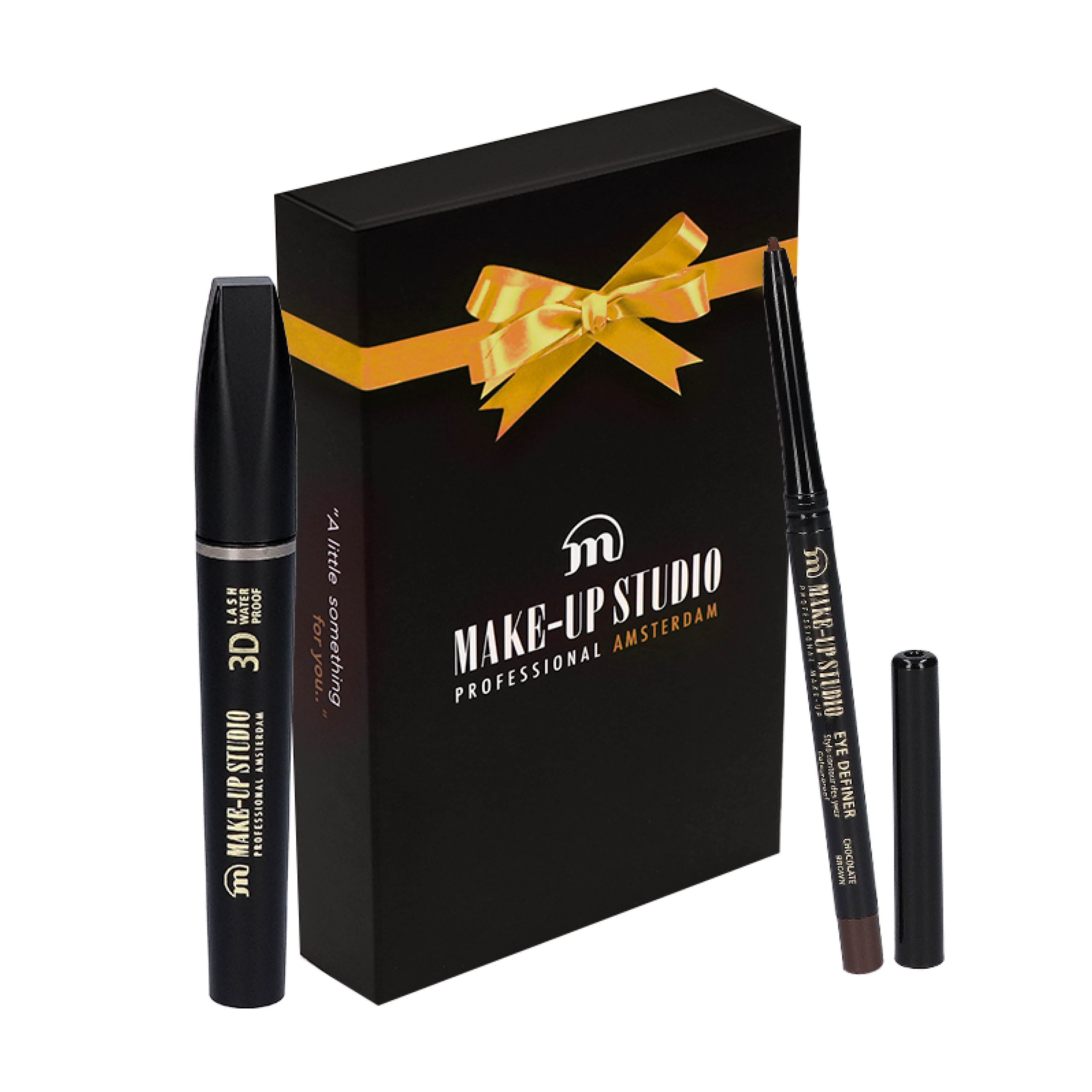 Mascara Waterproof 3D Extra Black  + Eye Definer Dark Brown